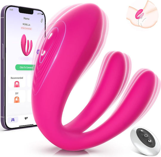 Adult Vibrator Clitoral Stimulator Remote Control Phone App 10 Vibration Modes Ipx7 Waterproof Erotic Dildo