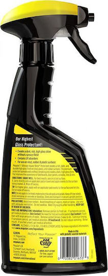 Meguiar's Ultimate Insane Shine Protectant Cleaning / Polishing and Protective Spray for Car Dashboard 473gr