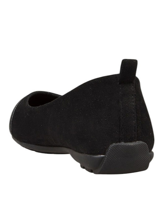 Damen Ballerinas Schwarz