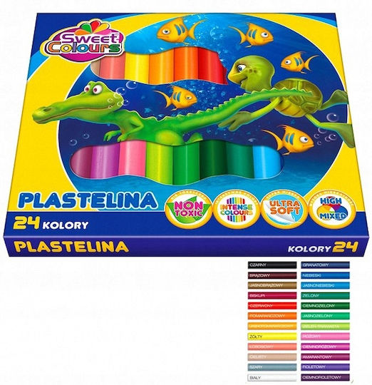 BTS BTS Knete mit 24 Farben für 3+ Jahre