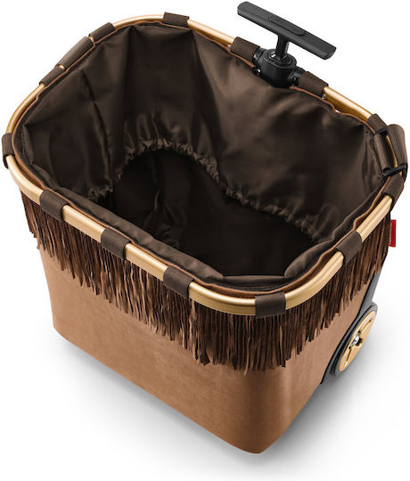 Carrycruiser Fabric Shopping Trolley Brown 40cm
