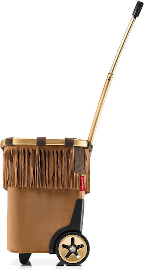 Carrycruiser Coș De Cumpărături Din Țesătură Maro 40cm