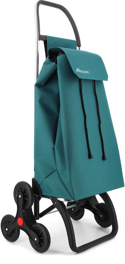 Stoff Einkaufswagen Klappbar 46.5x8x113cm
