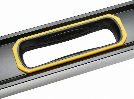 Crownman Aluminium Wasserwaage Magnetisch 100cm mit 3 Niveaumessern