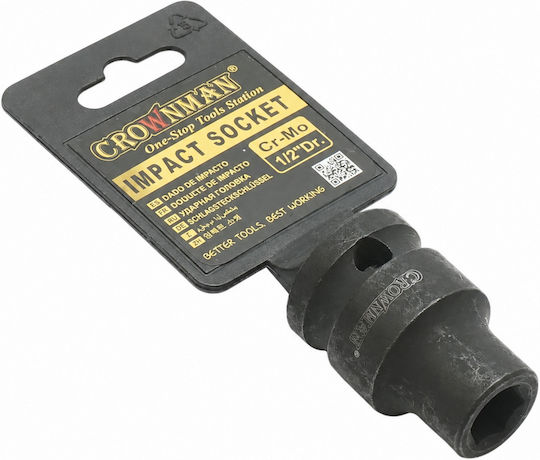 Crownman Steckdosen Pneumatisch mit Rahmen Gastgeber 1/2"