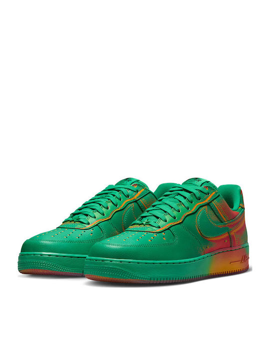 Air Force 1 Low Мъжки Сникърси Stadium Green And Laser Orange