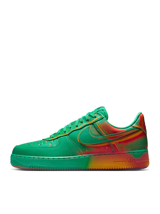 Air Force 1 Low Мъжки Сникърси Stadium Green And Laser Orange