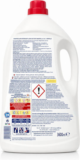 Chante Clair Detergent Lichid pentru Rufe Albe 3.6l 80 Spălări