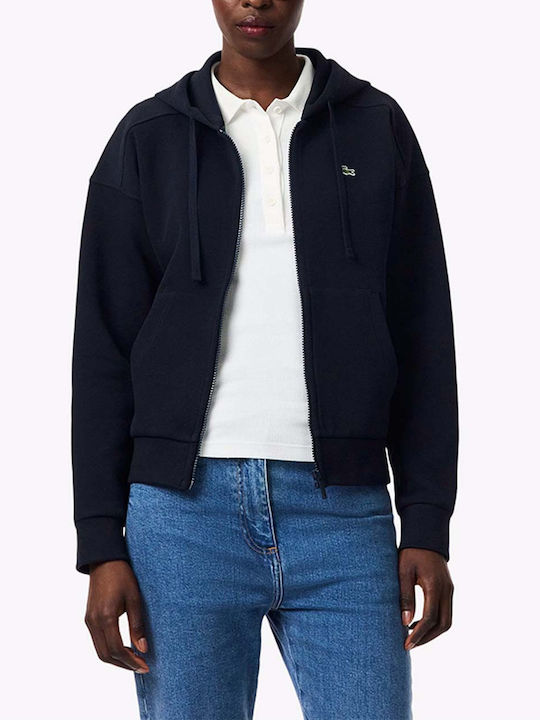 Lacoste Sweatshirts & Hoodies für Damen Lacoste mit Kapuzen Dunkelblau