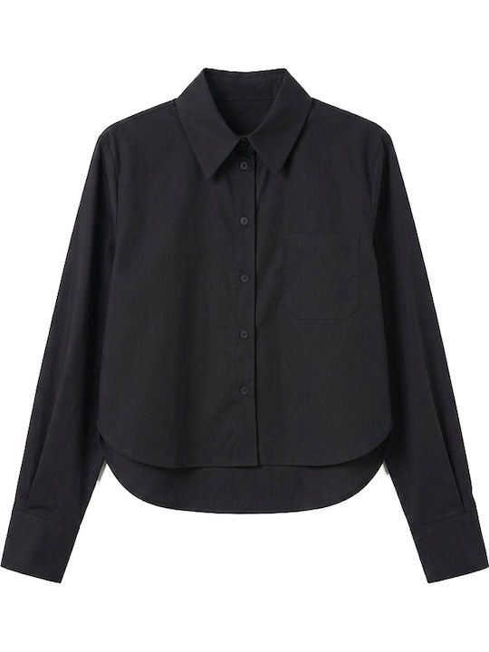 Long Sleeve Women's Shirt Black