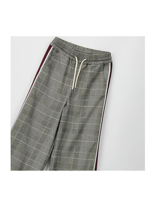 Kinderhose Stoff Grau