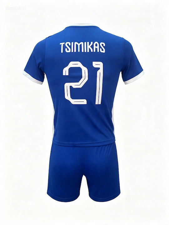 Kids Football Kit Tsimikas Greece National Team 190826-06