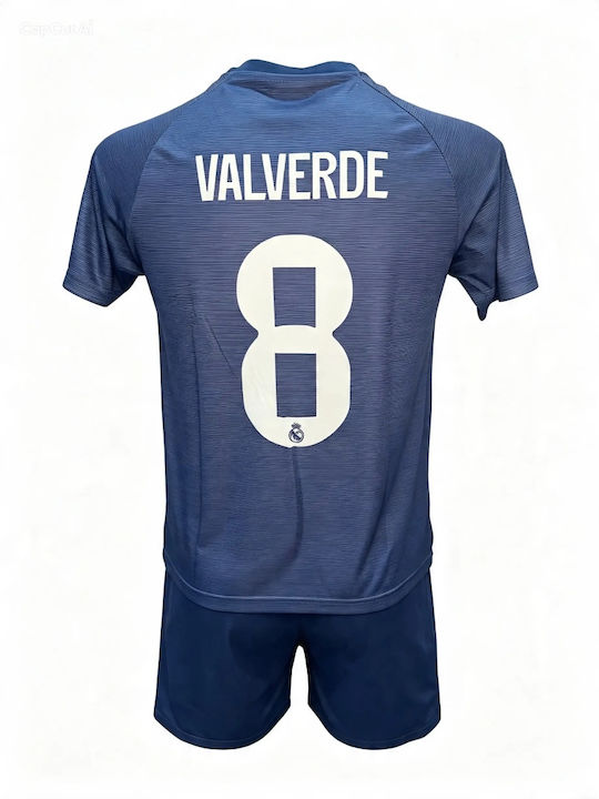 Kids Football Set Real Madrid Valverde Blue Blue 190826-08