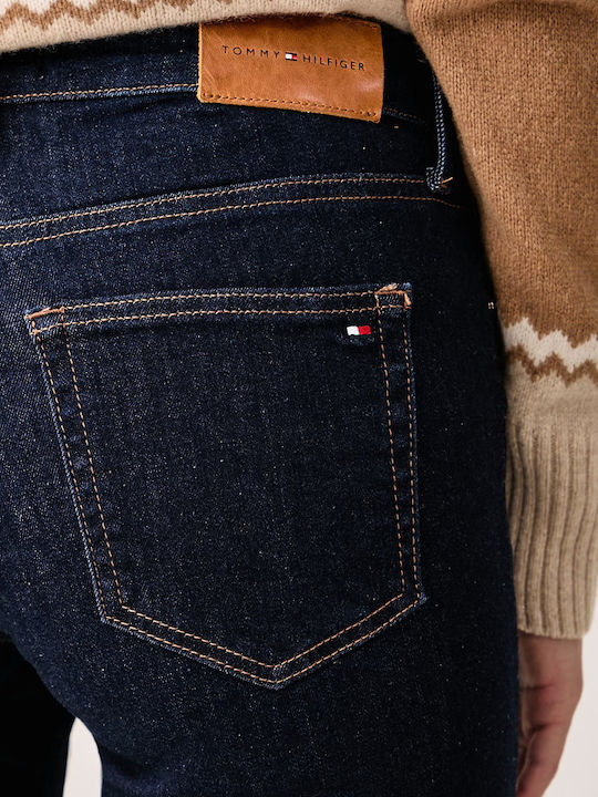 Tommy Hilfiger Γυναικείο Jean Παντελόνι Καμπάνα Mid Rise