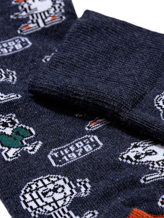 Tiffosi Men's Blue Socks