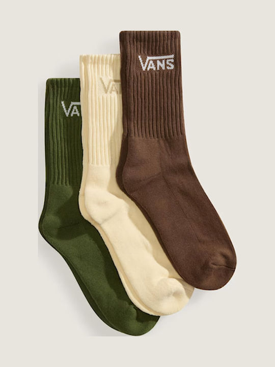 Vans Classic Crew Socken Grün Balsam 3er Pack