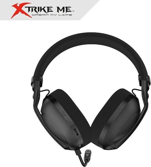 Xtrike Me GH-513W Ασύρματο Over Ear Gaming Headset με σύνδεση Bluetooth / USB for PC