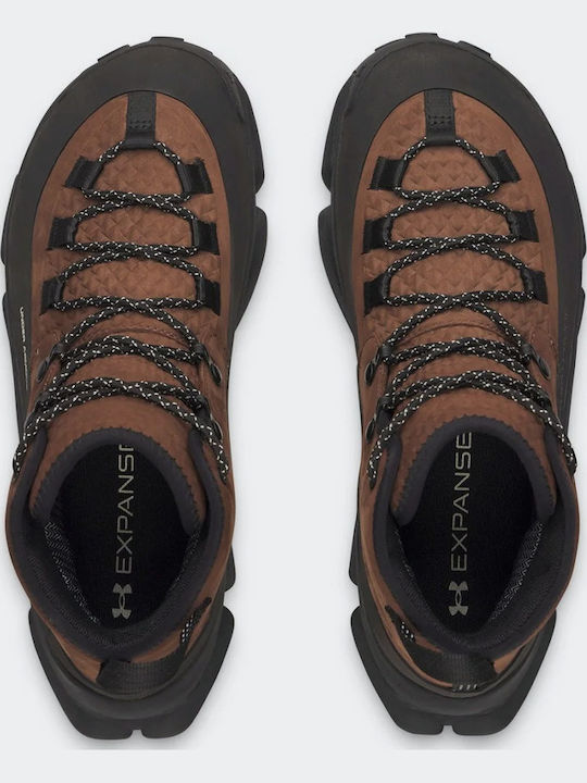 Under Armour Charged Men's Hiking Boots Waterproof Brown