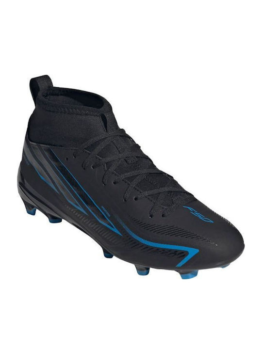 F50 Hyperfast League FG Детски футболни обувки с бутони Черни