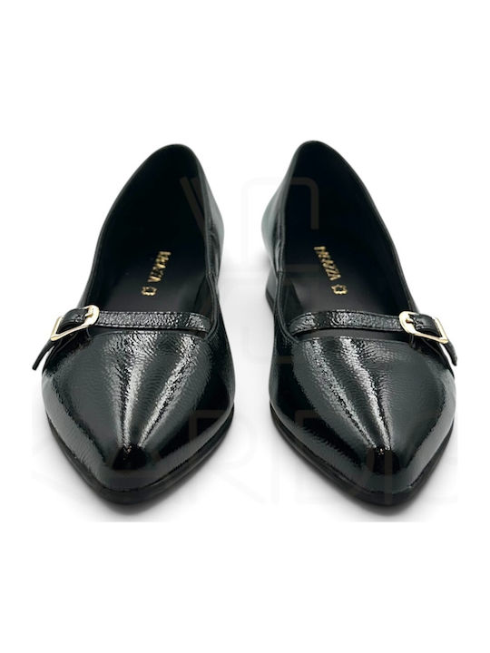 Leder Pumps Schwarze