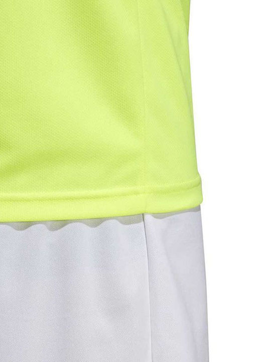 Adidas Estro 19 Мъжка Футболна Тренировъчна Тениска Climalite Електрическо Жълто