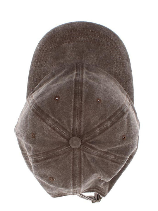 Șapcă pentru bărbați mărime unică ButicCochet bumbac design simplu maro Pal1749