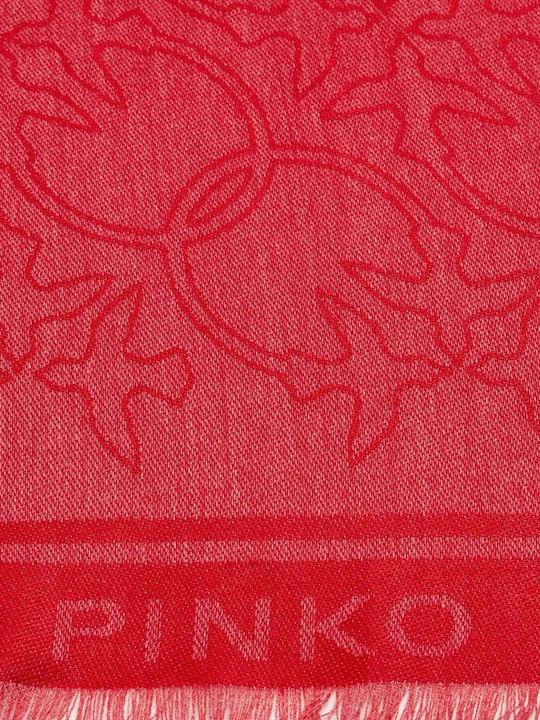 Pinko Γυναικείο Φουλάρι Μπορντό