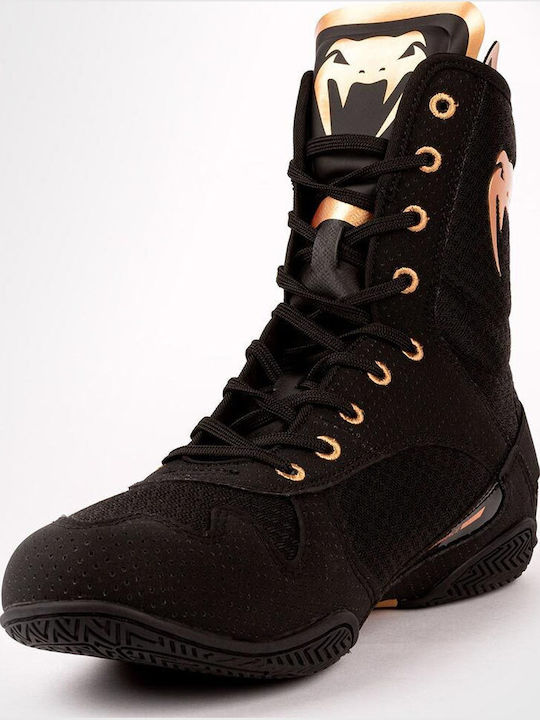 Venum High Women's Black Boxing Shoes