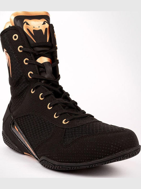 Venum High Women's Black Boxing Shoes