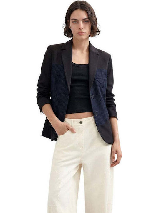 Desigual Langärmeliges Damenblazer Blau