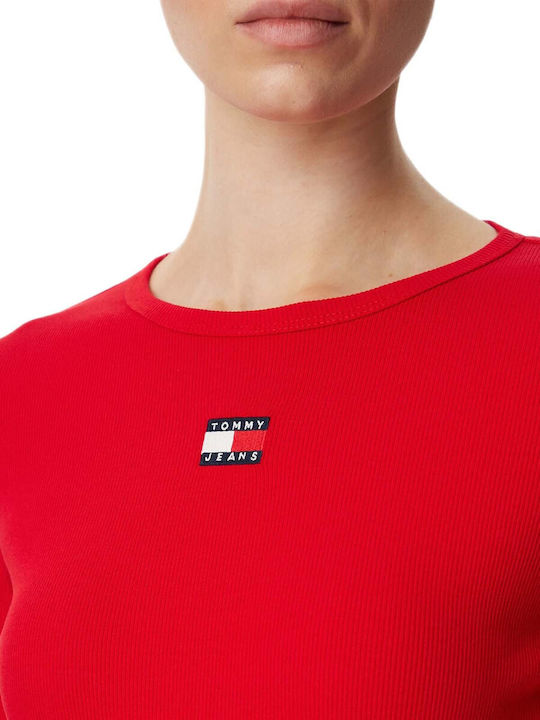 Winters Damen Baumwollbluse Langärmelig Rote