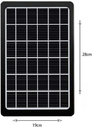 GDPLUS GD-100 Слънчев Панел Зарядно 8W с USB Изход за Преносими Устройства (15909)