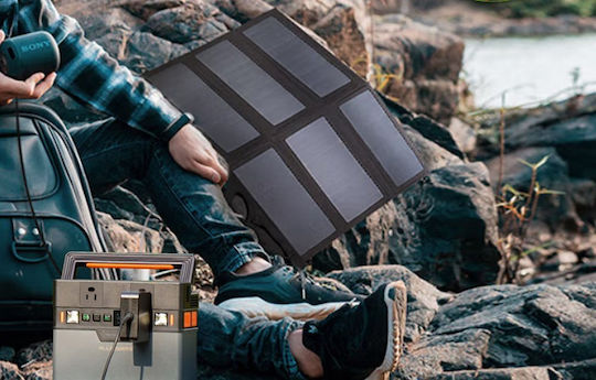 Allpowers XD-SP18V40W Klappbares Solar Batterieladegerät 40W mit USB-Ausgang