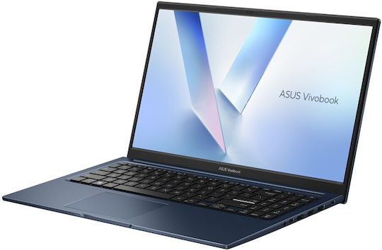 Asus Vivobook 15 X1504MA 15.6" FHD Ecran Tactil (Core 5-320/8GB/256GB SSD/Fără Sistem De Operare) Albastru Quiet (Tastatură US)