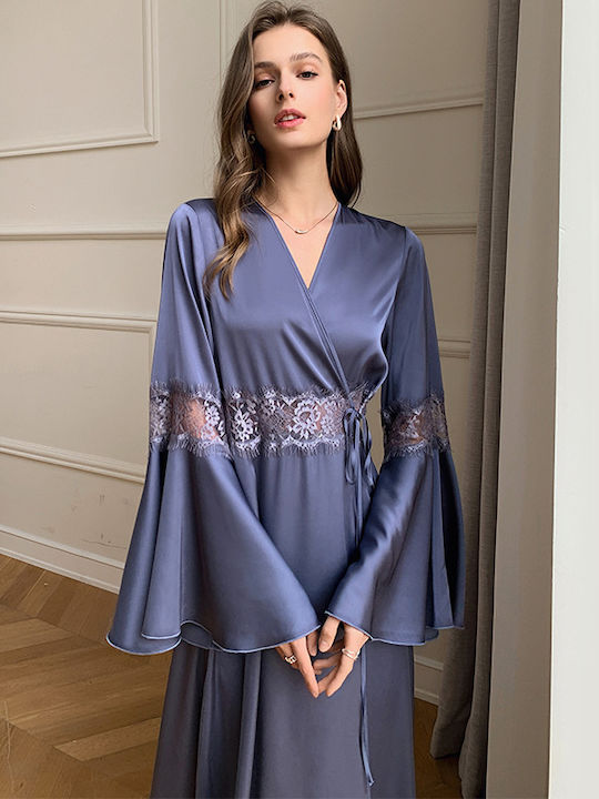 Intimonna Winter Damen Robe Grau