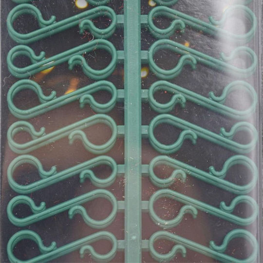 Hooks Set 60 Pcs Green Green