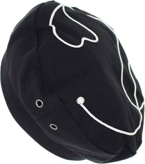 Beretă De Damă Din Țesătură Sintetică ButicCochet O Singură Mărime Design Stilat Negru Bsc554