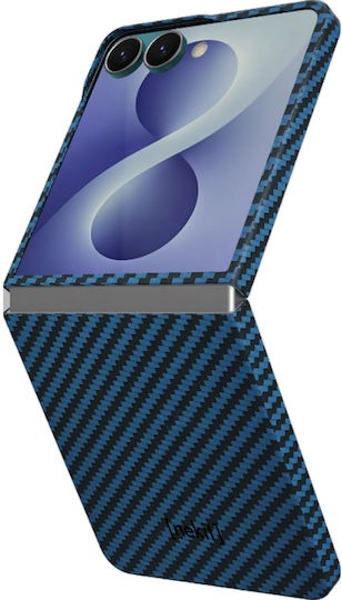 Nekit Handyhülle Kunststoff / Aramidfaser 1mm Blau (Galaxy Z Flip8)