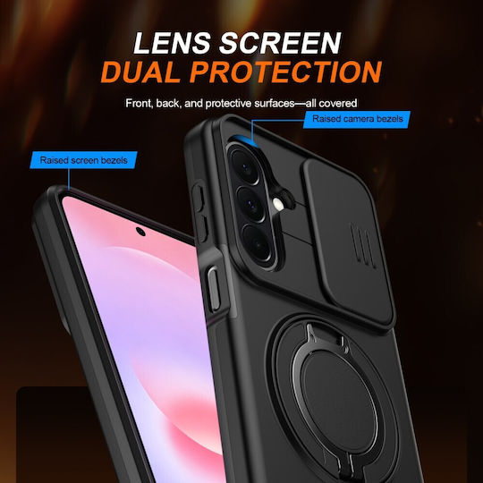 SSCase Back Cover Plastic Black Galaxy A27