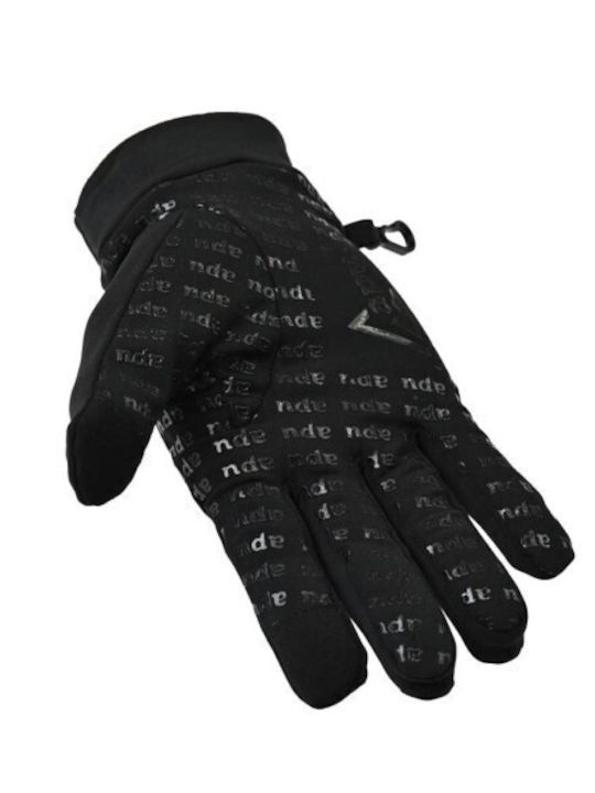 Schwarze Handschuhe