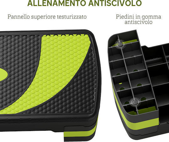 HomCom Aerobic Stepper με Ρυθμιζόμενο Ύψος