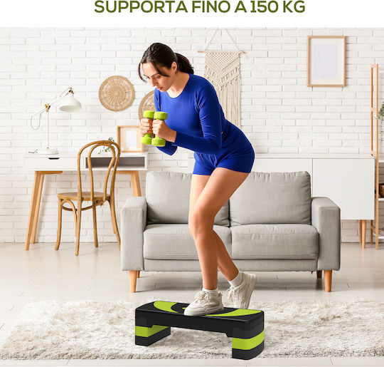 HomCom Aerobic Stepper με Ρυθμιζόμενο Ύψος