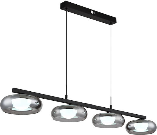 Globo Lighting Κρεμαστό Φωτιστικό Μαύρο