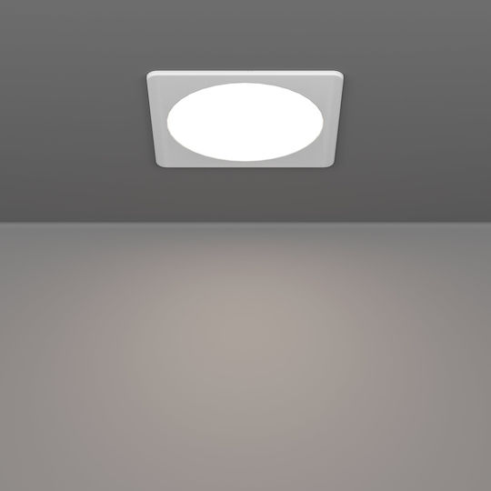 Eglo Fueva Recessed LED Panel with Warm White Light 2700K