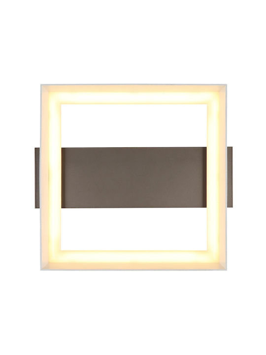 Globo Lighting Таванно Осветително Тяло Кафяво с Интегриран LED