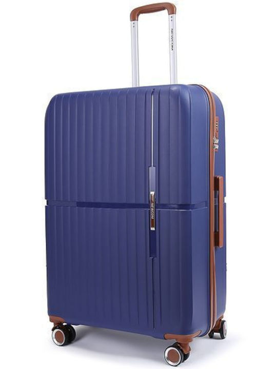 Newcom RCM Hart Reisekoffer Blau Maximale Höhe 76cm Set 3 Stück