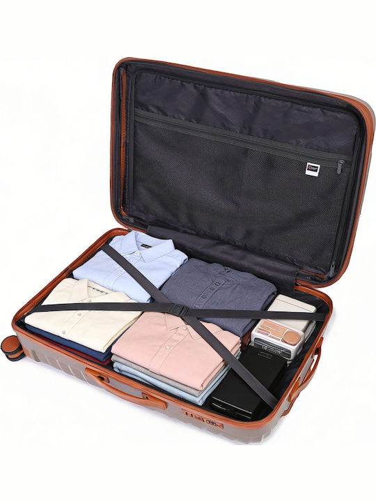 Cardinal Cardinal Hart Reise Koffer Beige Maximale Höhe 86cm Set 4 Stück