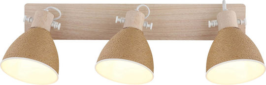 Globo Lighting Spot Triplu În Culoare Albă