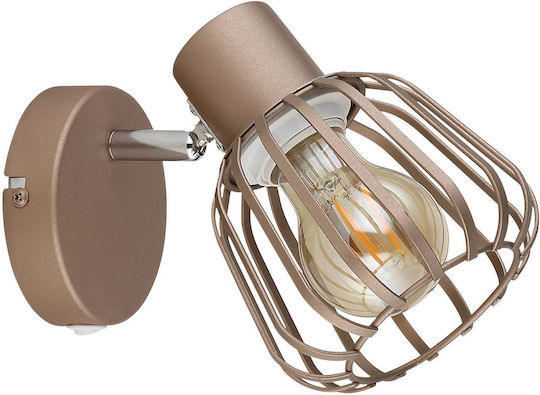 Globo Lighting Μονό Σποτ σε Καφέ Χρώμα Globo Lighting Μονό Σποτ σε Καφέ Χρώμα