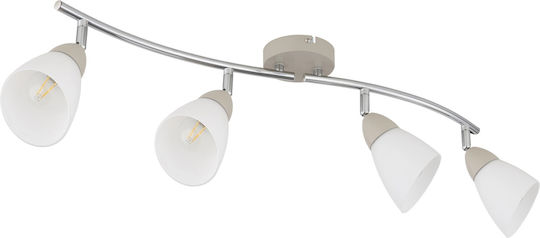 Globo Lighting Σποτ σε Μπεζ Χρώμα Globo Lighting Σποτ σε Μπεζ Χρώμα